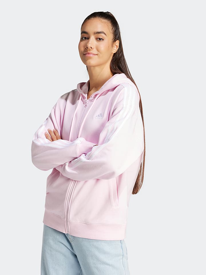 Adidas kapuzenjacke rosa cheap