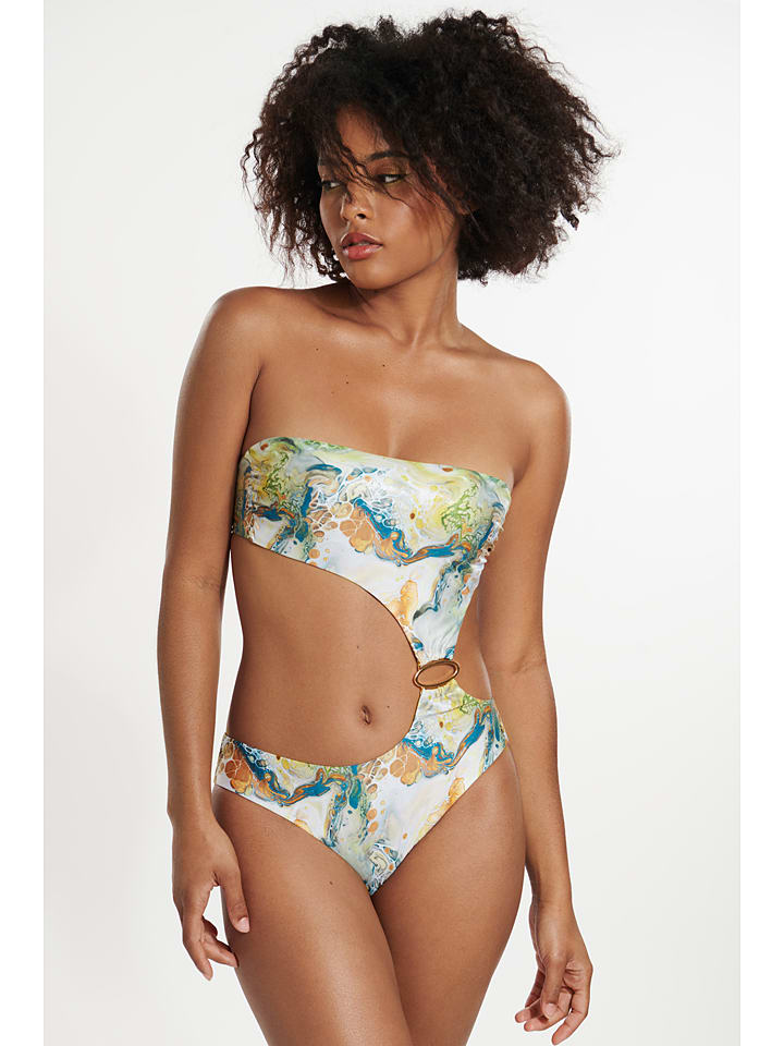 Monokini ze wzorem