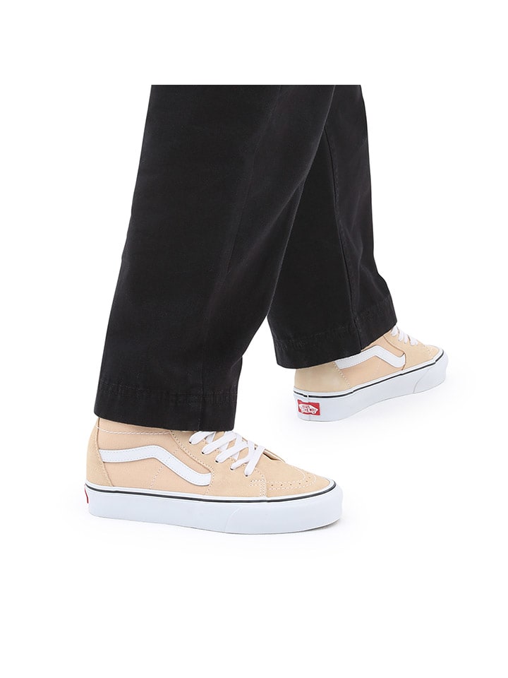 Vans old skool high beige cheap