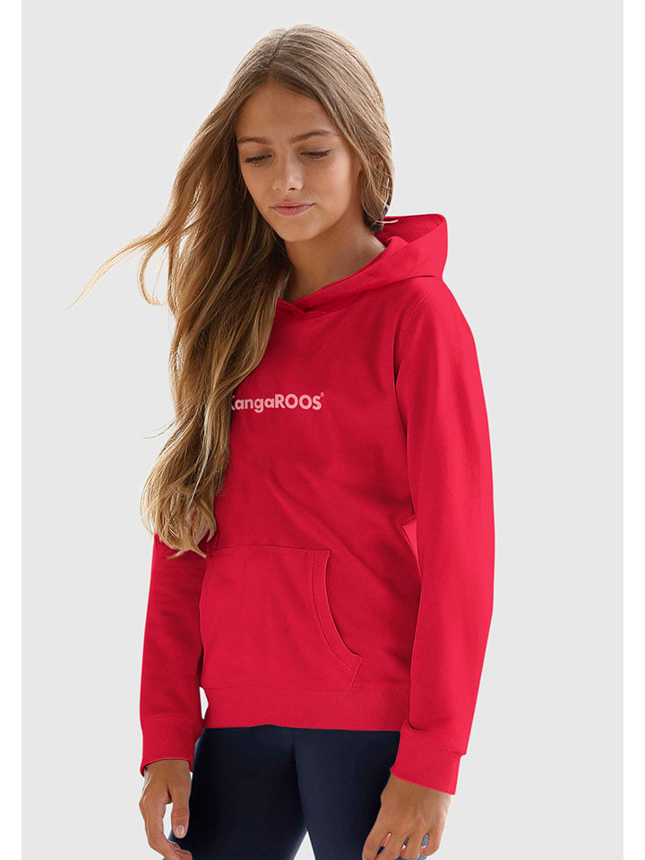 Hoodie in Rot
