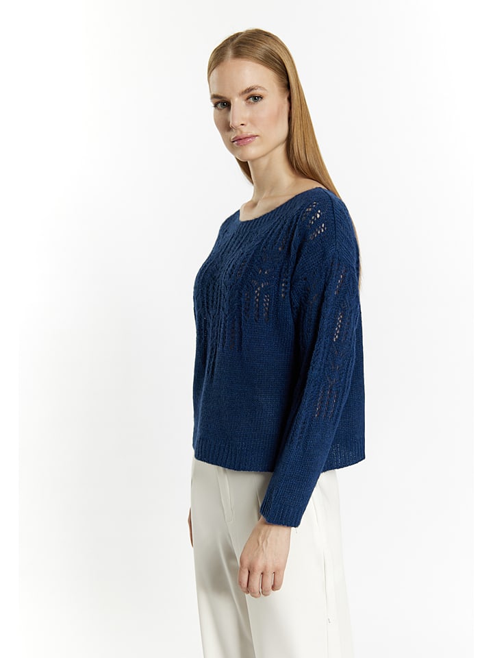 Pullover in Dunkelblau