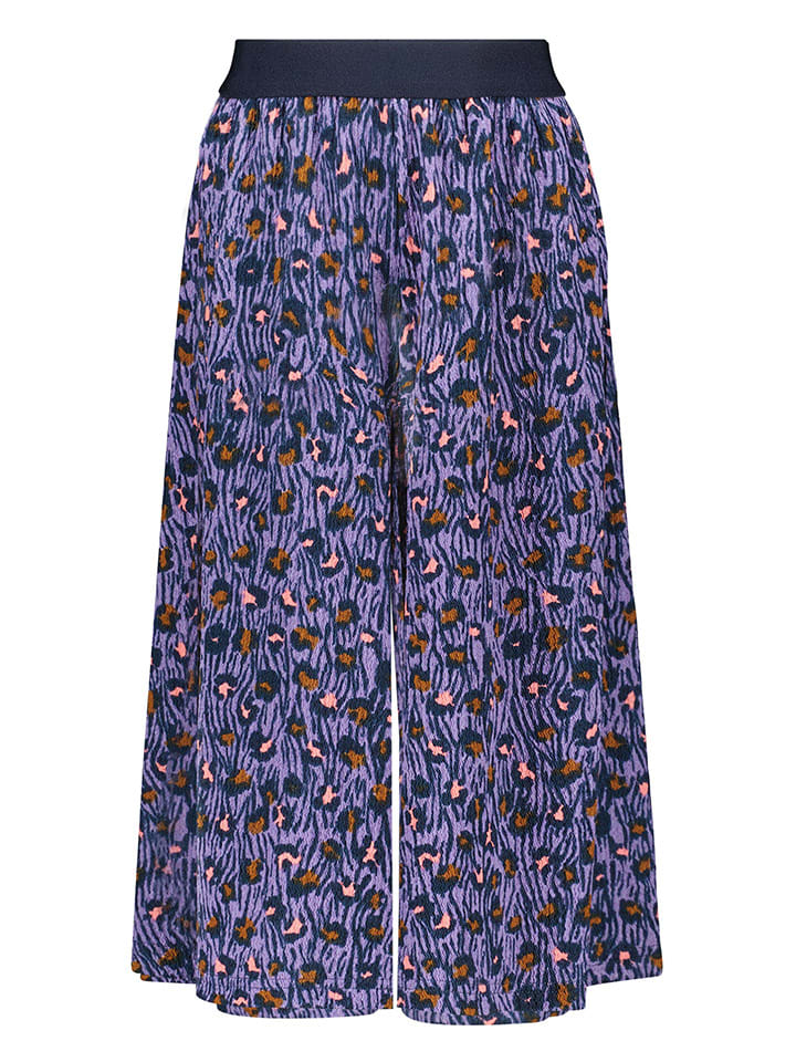 Culotte paars/zwart/lichtbruin