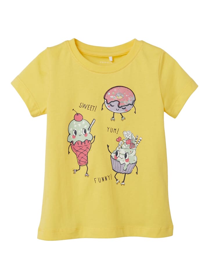 name it Shirt Figne geel goedkoop kopen limango