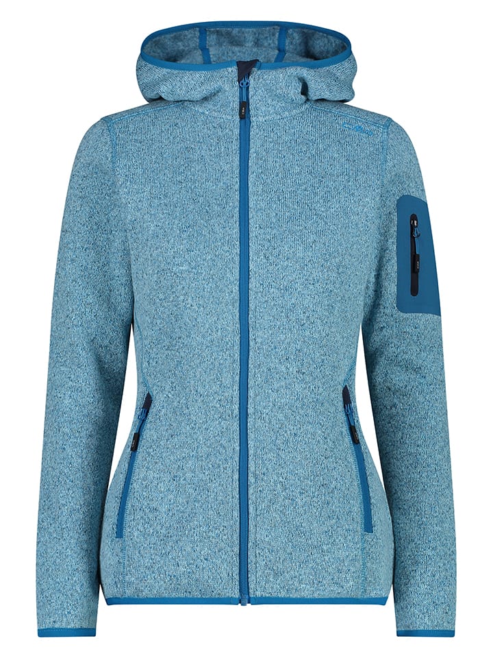 Fleecejacke in Blau