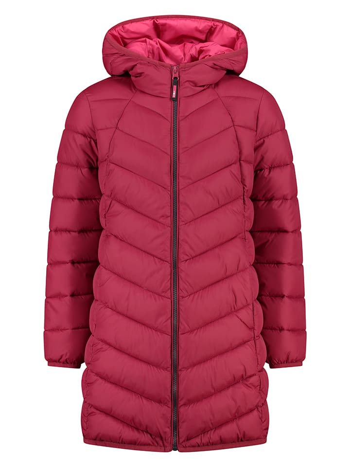 Steppmantel in Pink