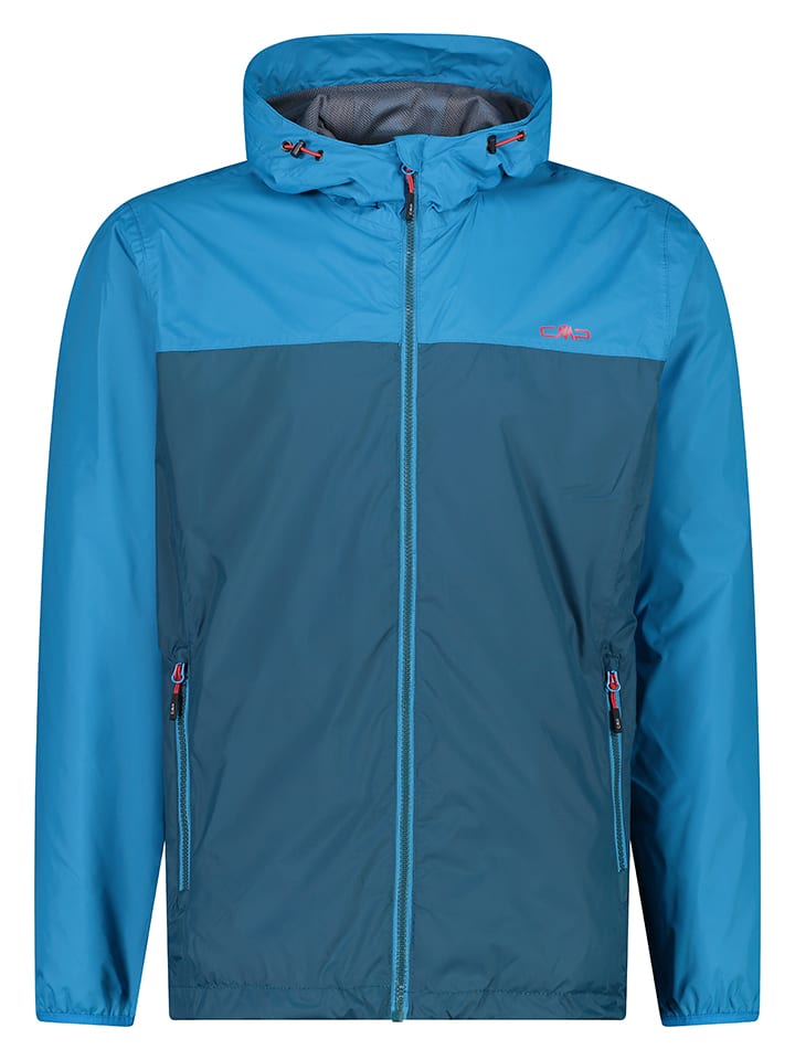 Regenjas blauw