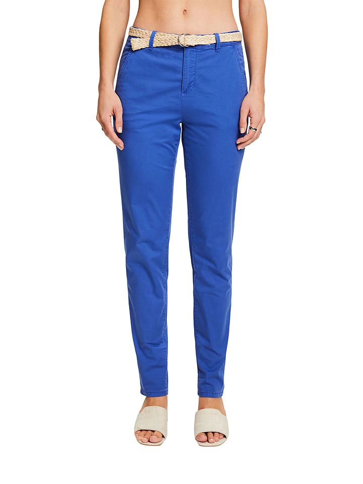Esprit chino blau clearance