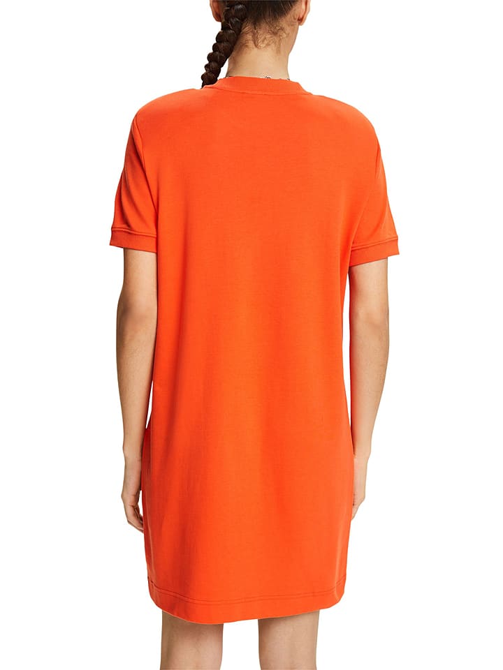 ESPRIT Jurk oranje goedkoop kopen limango