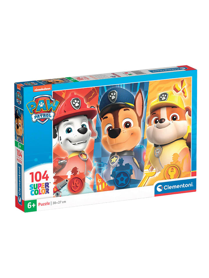 104-częściowe puzzle "Psi Patrol" - 6+