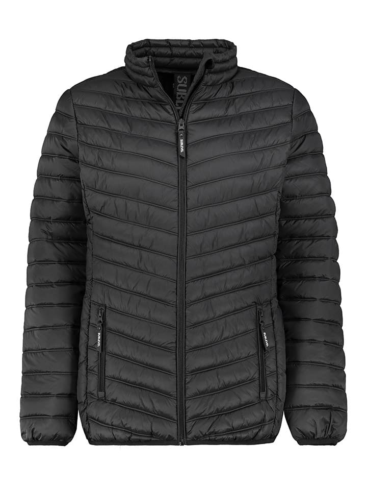 Steppjacke in Schwarz