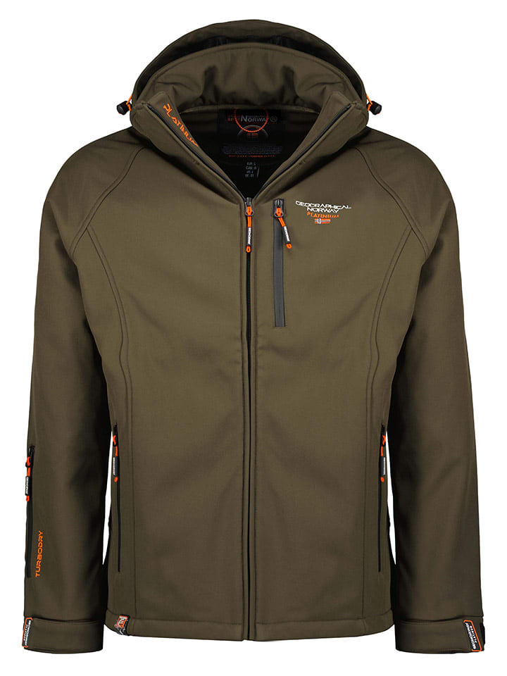 Kurtka softshellowa "Tabooeak" w kolorze khaki