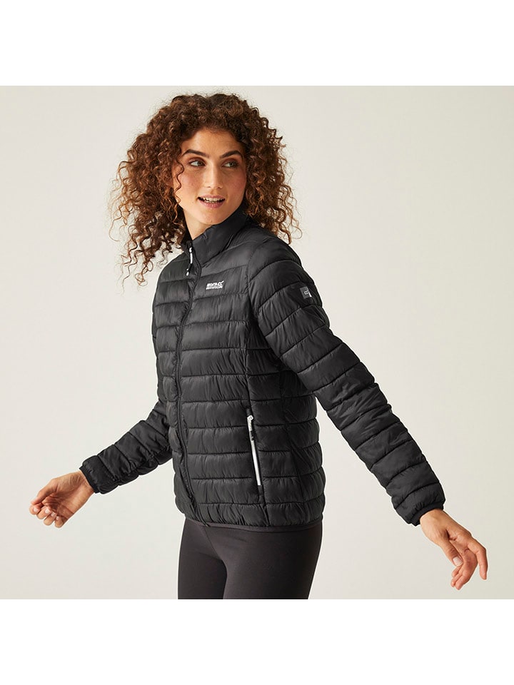 Steppjacke "Hillpack II" in Schwarz