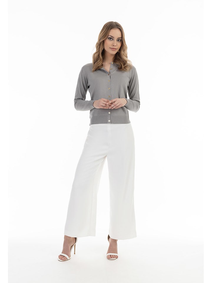 Cardigan in Grau