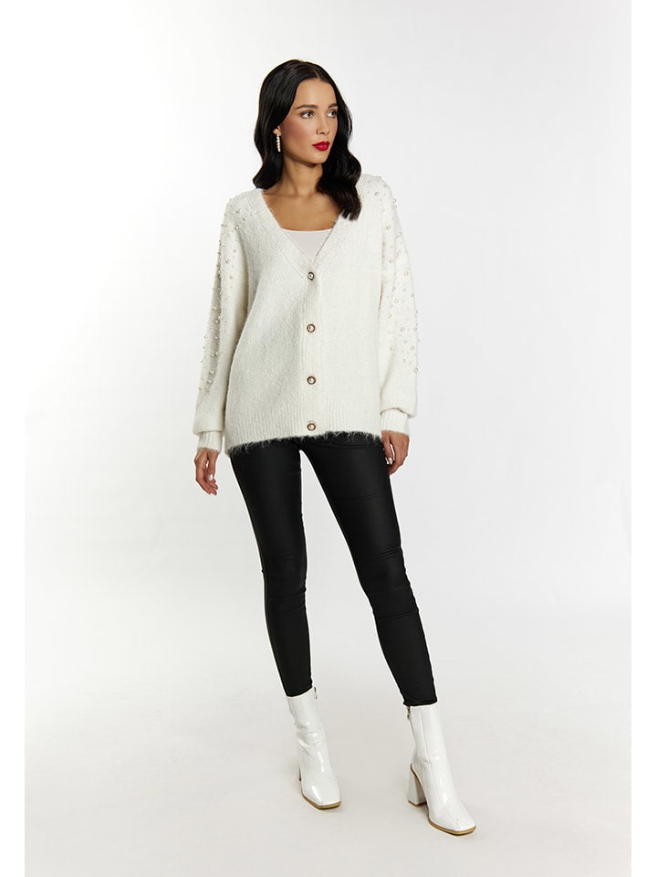 Cardigan in Weiß