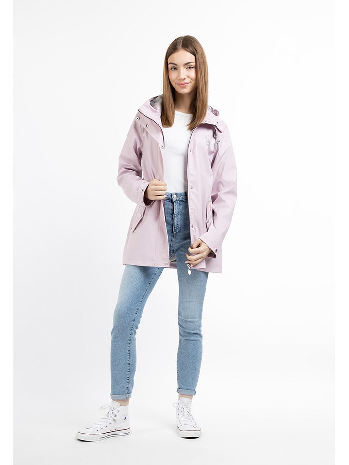 Regenjacke in Rosa