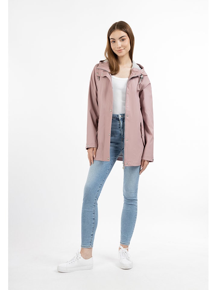 Regenjacke in Rosa
