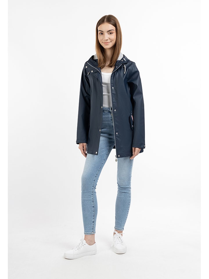 Regenjacke in Dunkelblau