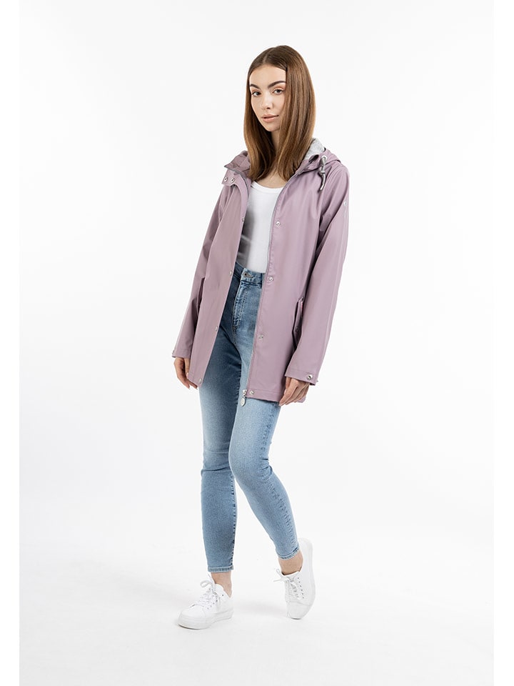 Regenjacke in Flieder