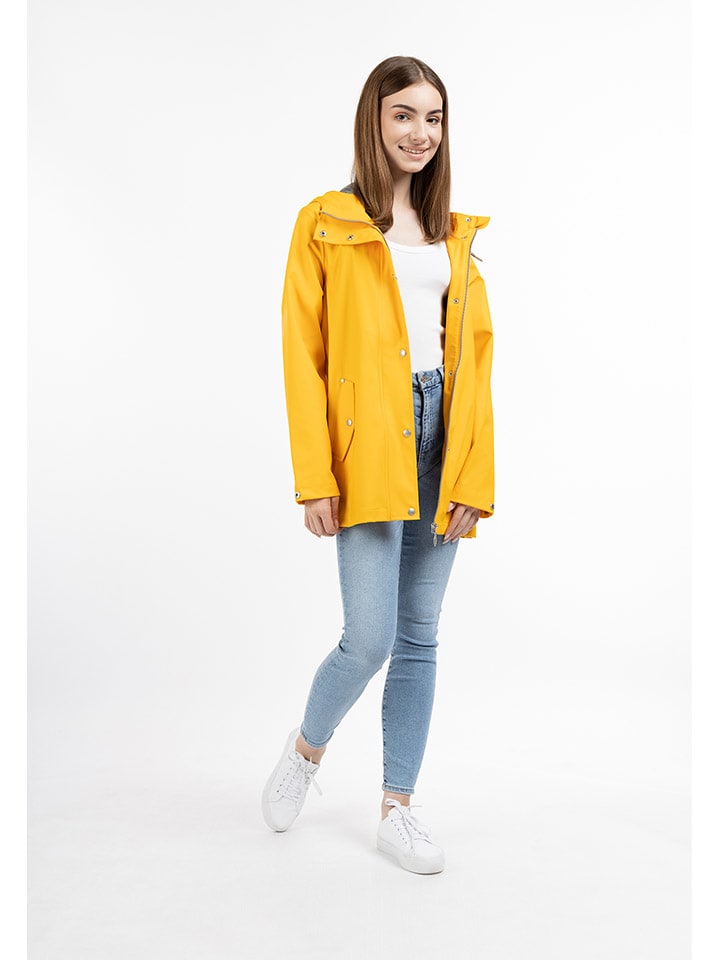 Regenjacke in Gelb