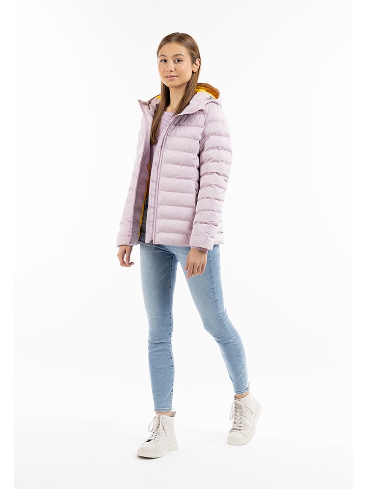 Steppjacke in Rosa