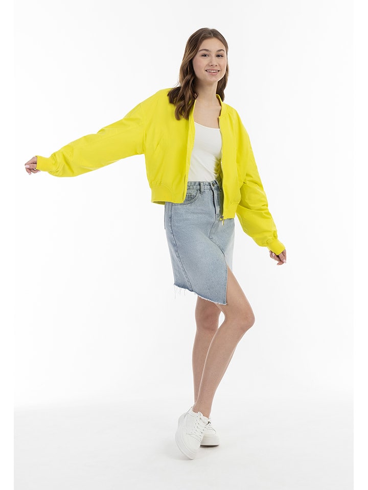 Blouson in Gelb