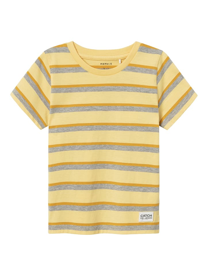 name it Shirt Flat geel grijs goedkoop kopen limango