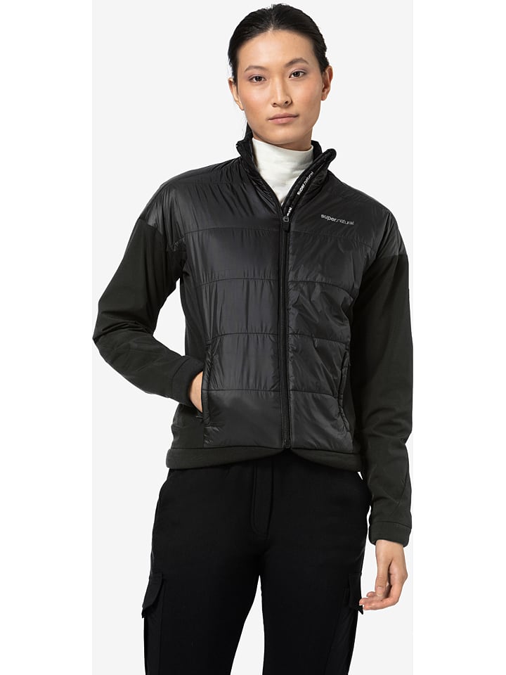 Hybridjacke "Alpine Aloof" in Schwarz