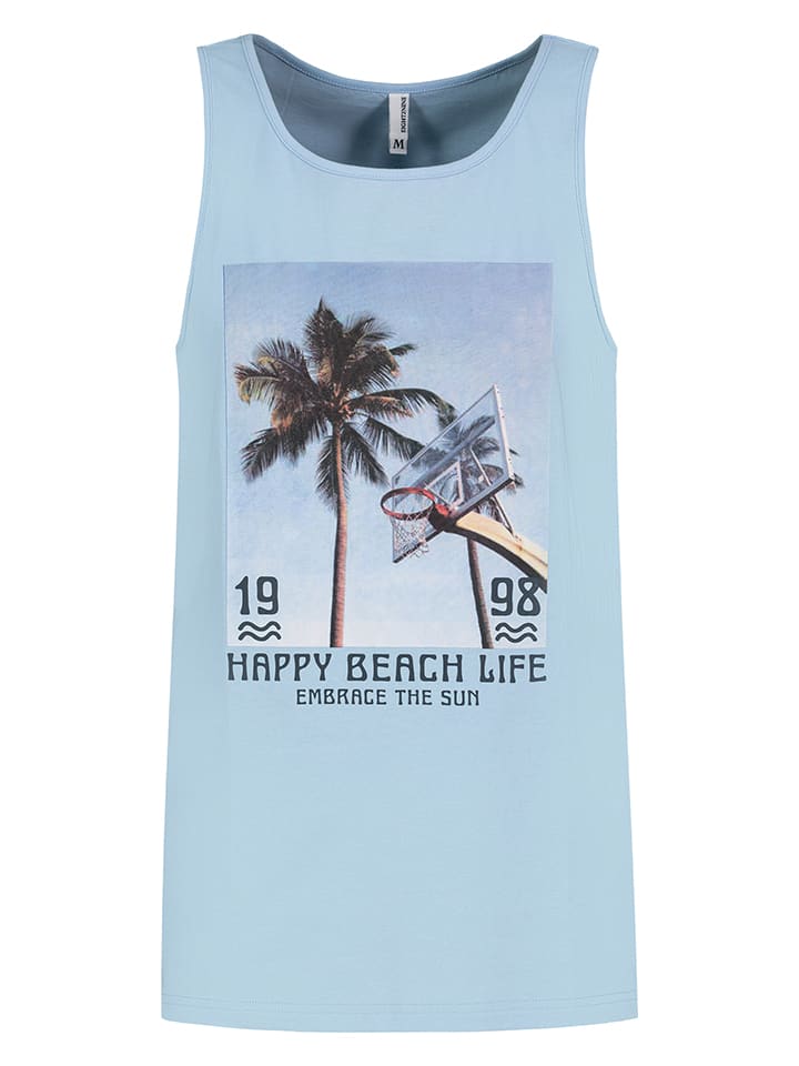 Top in Hellblau
