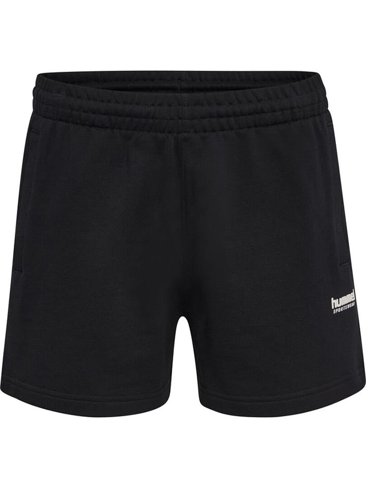 Sweatshorts in Schwarz