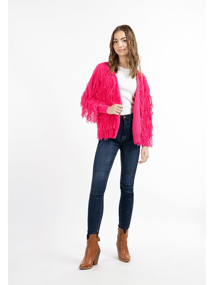 Cardigan in Pink