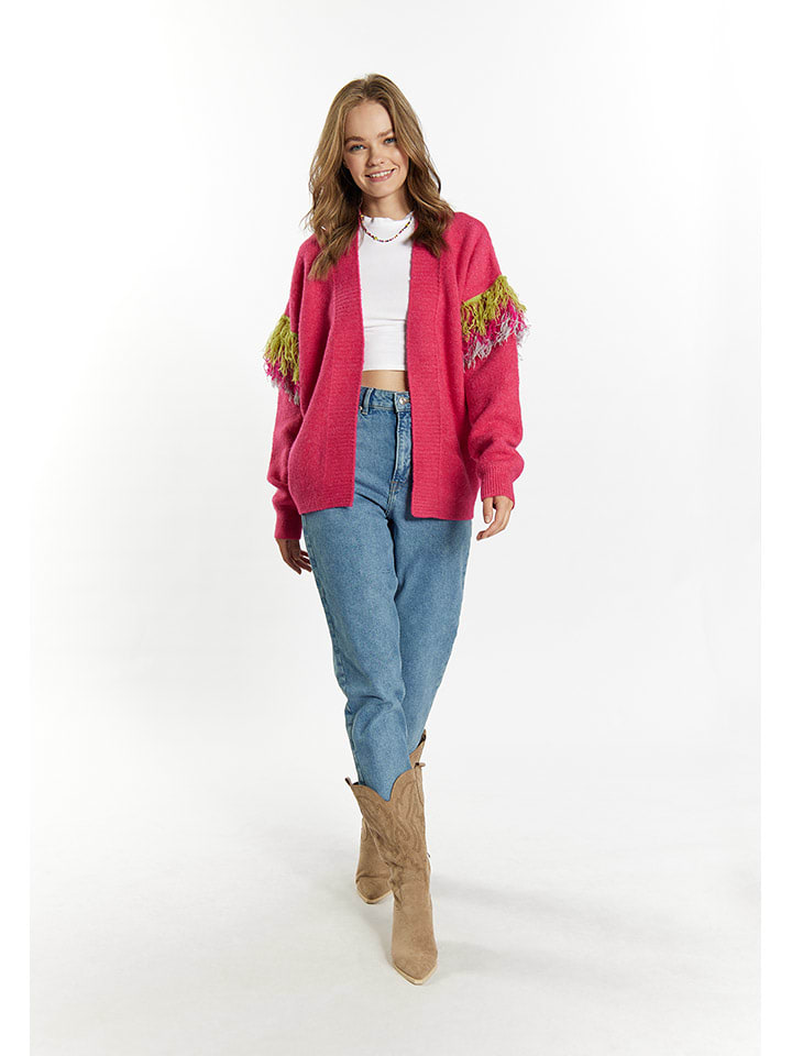 Cardigan in Pink