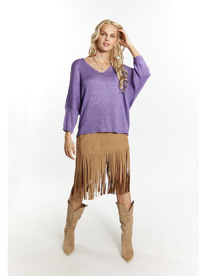Pullover in Lila
