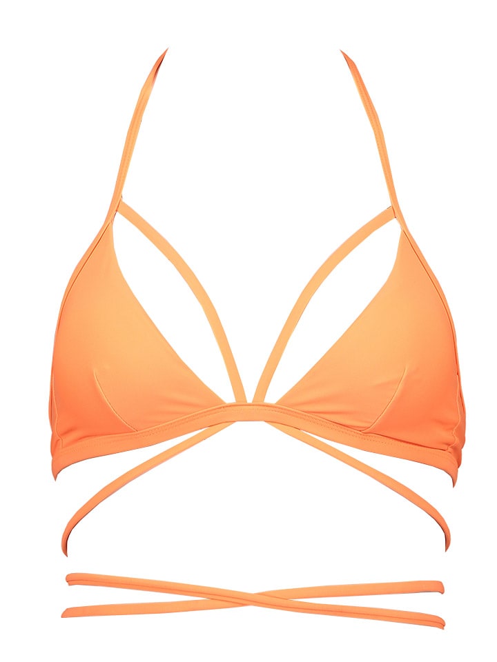 Biustonosz bikini w kolorze pomarańczowym