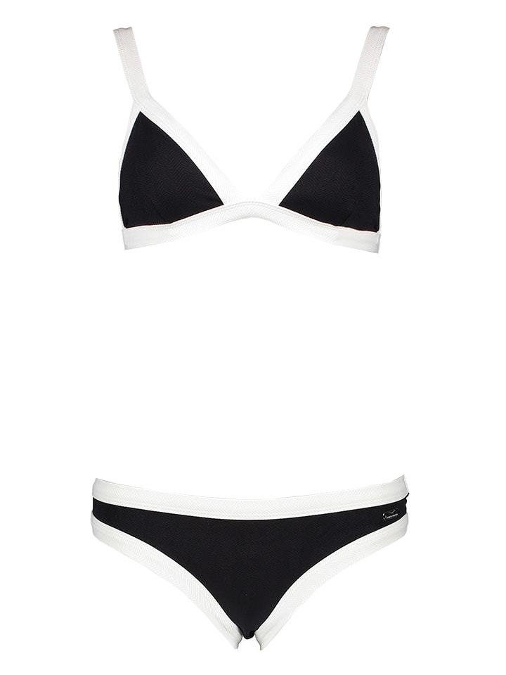 Bikini in Schwarz/ Weiß