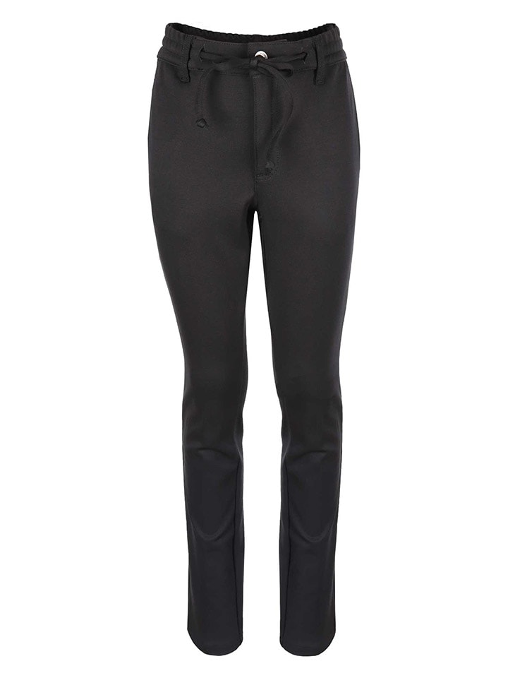 Spodnie dresowe - Slim fit - w kolorze czarnym