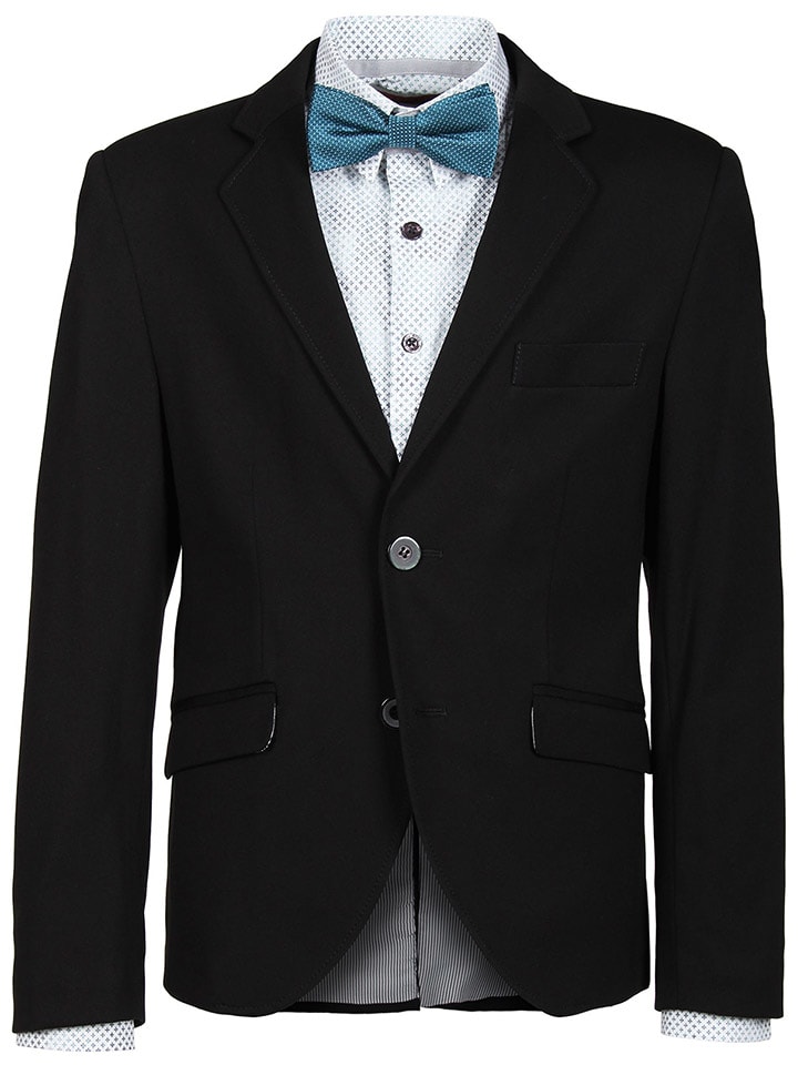 Marynarka - Slim fit - w kolorze czarnym