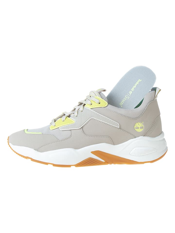 Delphiville textile sneaker voor dames in beige 2025