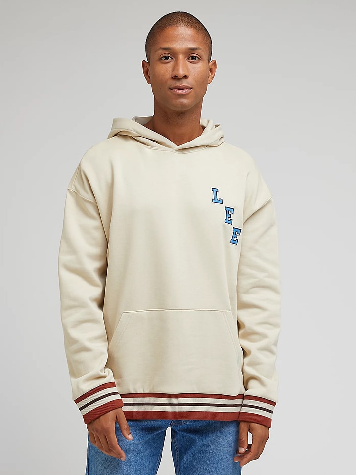 Hoodie in Beige