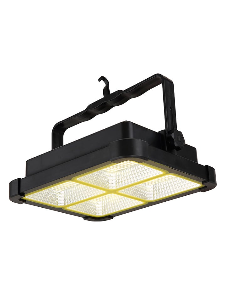 LED-Solarleuchte in Schwarz - (B)21,5 x (H)17,2 cm
