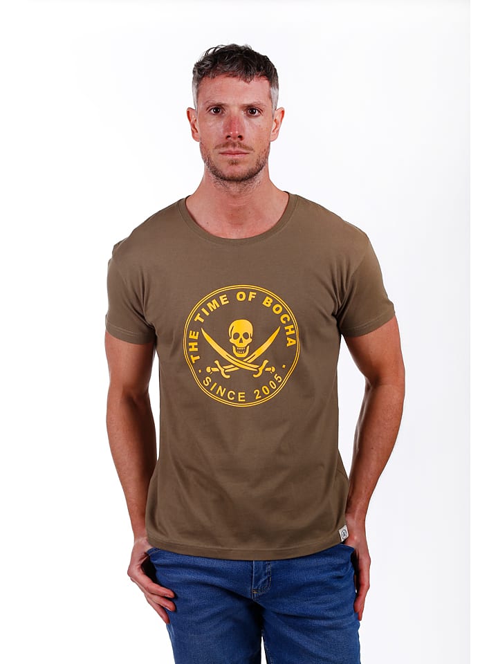 Koszulka w kolorze khaki