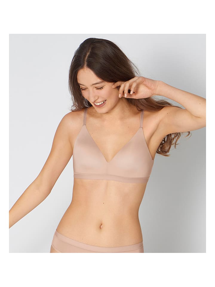 Bügelloser BH in Beige
