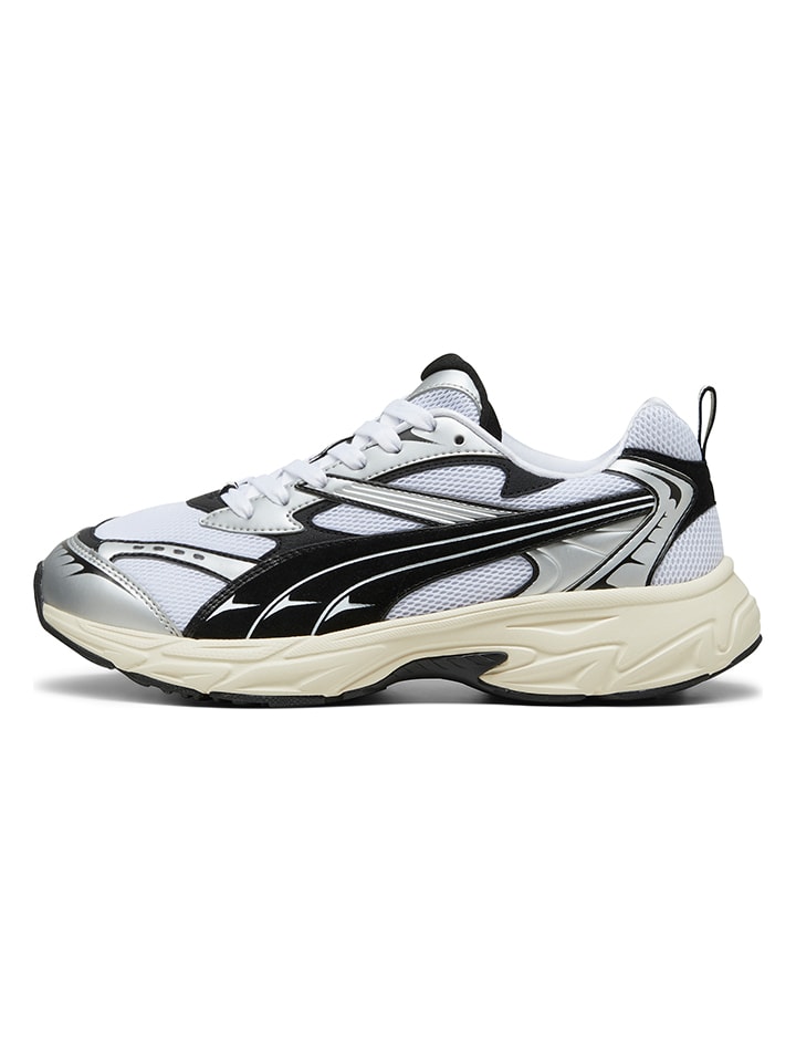 Puma Sneakers Morphic Retro zwart zilverkleurig wit goedkoop kopen limango