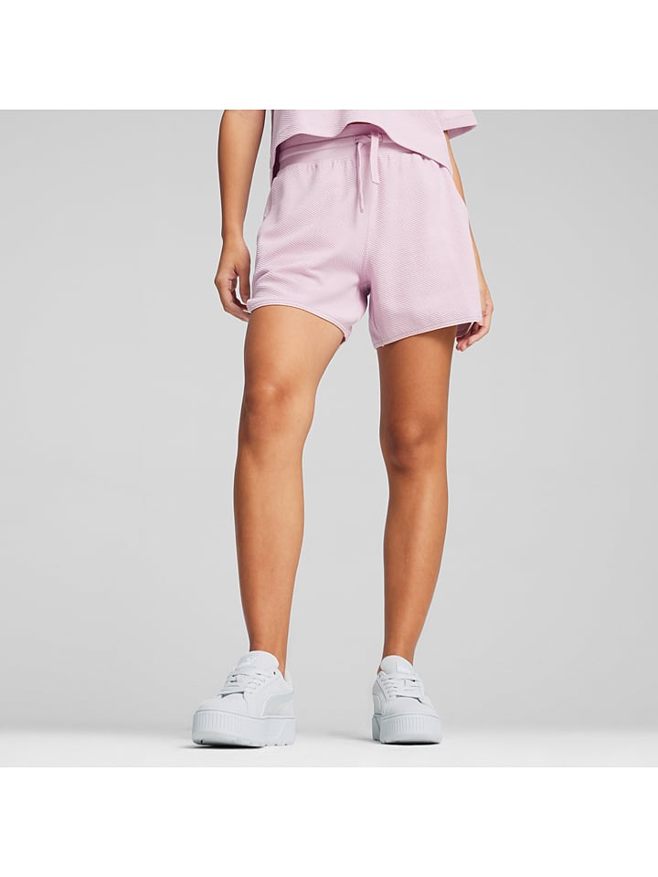 Puma Sweatshort Her 5 lichtroze goedkoop kopen limango