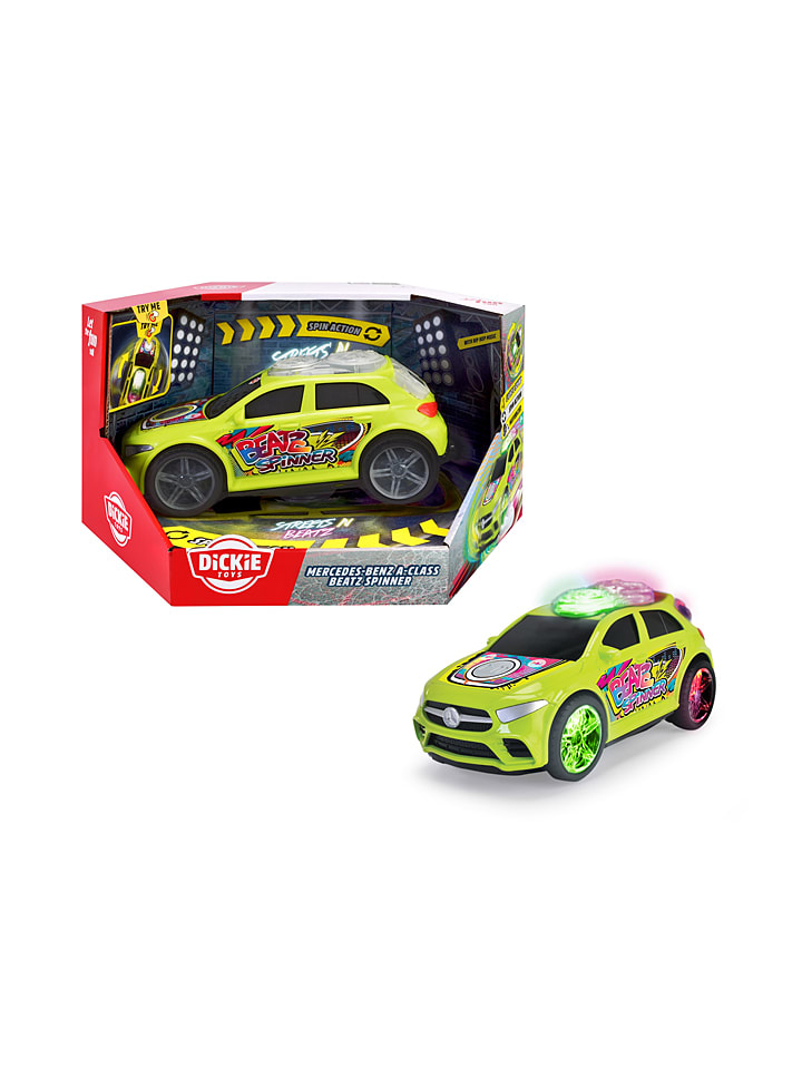 Pojazd "Mercedes-Benz A-Class Beat Spinner" w kolorze zielonym - 3+