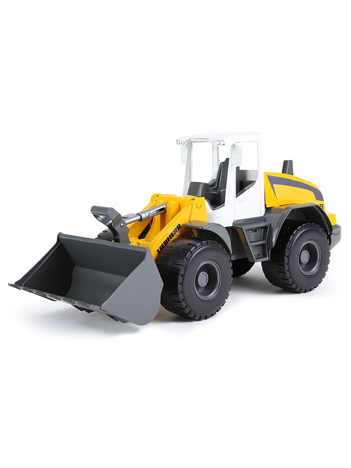 Pojazd "WORXX Radlader Liebherr L538 Litronic" w kolorze żółtym - 3+