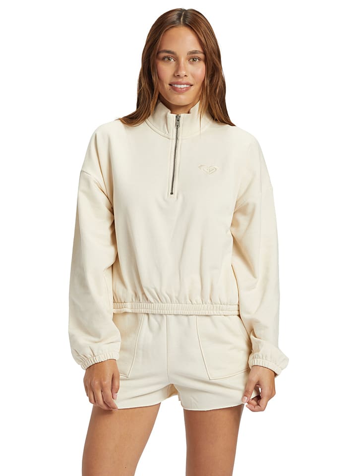 Sweatshirt in Beige