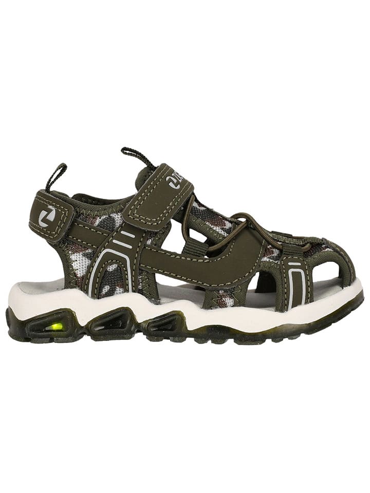 Halbsandalen "Jugoe" in Khaki
