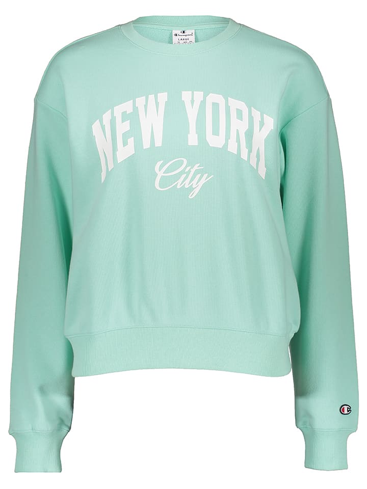 Champion sweater turquoise online clearance