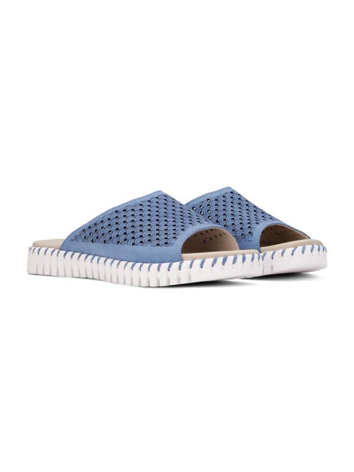 Ilse jacobsen slippers blauw discount