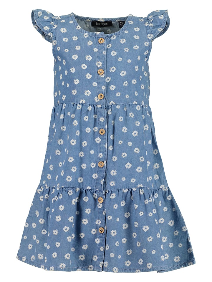 Blue Seven Jurk blauw goedkoop kopen limango